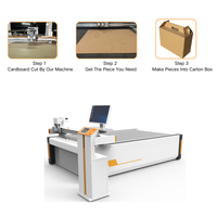 Prix usine cnc carton ondulé boîte papier carton découpeuse