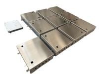 Boîtier de distribution intérieur CFD LD en acier inoxydable 2,0 mm IP66, gravure laser, 10A-1250A, Icw 10kA 36kA, verrouillage de câble scellé