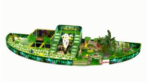 Kommerzieller Indoor-Abenteuer park Freier Sprung bereich Indoor-Trampolin park mit Völker ball - Product Image 2