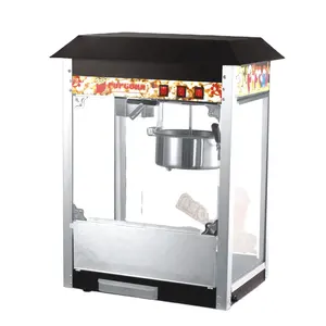 2023 schwarz Kommerzieller Großhandels preis Popcorn maschine 8oz automatische Maschine der Popcorn maschine