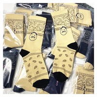SHANXIN Chaussettes personnalisées tricotées de cyclisme de haute qualité au choix 2 couleurs