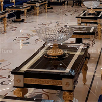 Ensembles de table basse de style Majlis saoudien Ensemble de canapé de conférence royale meubles dans la salle de réunion