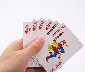 Conception personnalisée LOGO Poker Deck Game <span class=keywords><strong>Cartes</strong></span> à jouer <span class=keywords><strong>de</strong></span> poker étanches en plastique PVC avec boîte <span class=keywords><strong>de</strong></span> vente en gros - Product Image 2