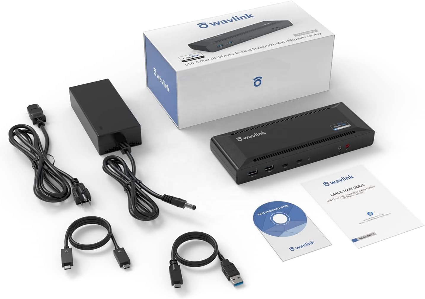 Wavlink WL-UG69PD2 PRO USB-C USB 3.0 DisplayPort 4K 5K Display