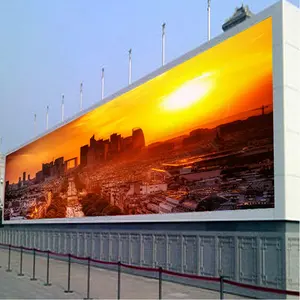 Outdoor Full Color Publicidade P4 P5 P6 P8 LED Display Video Telas P10 Grande Outdoor LED Sign Indoor P4mm Led Wall