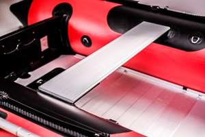 نفخ زورق مزوَّد بمحرك 4 شخص قارب قابل للنفخ مصنع بيع الفاخرة PVC مخصصة الاسترخاء <span class=keywords><strong>3</strong></span> سنوات تصفح البحيرات و الأنهار 4 p - Product Image 5