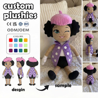 Fabricant de jouets en peluche personnalisés : Ours en peluche mignons avec pull tricoté, Matériel promotionnel de sécurité routière, Poupée humaine en peluche sur mesure