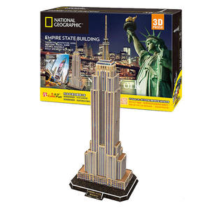 Puzzle 3D en papier DIY, cadeau, modèle architectural du Taj Mahal, pour enfants, adolescents, adultes, jouets éducatifs, ensemble de bricolage en mousse - Product Image 3
