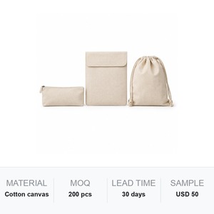 Set de Papelería para el Regreso a Clases, Estuche de Lona para Lápices, Funda para Libros, Bolsa con Cordón, Logotipo Personalizado al por Mayor - Product Image 6