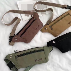 Sac bandoulière pour homme, sac banane d'extérieur <span class=keywords><strong>avec</strong></span> matériau respirant et taille compacte, idéal pour la randonnée et le trekking - Product Image 2