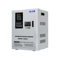 Stabilisateur de tension automatique monophasé série EAST YSKW avec contrôle servo-moteur 8000VA-15KVA pour SVC