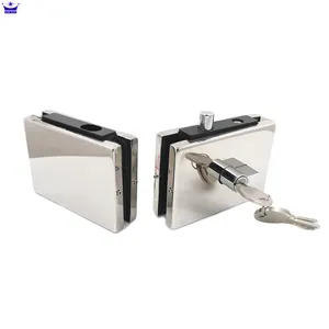 High Quality China Manufacture Stainless Steel Glass Door Lock