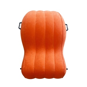 Factory Wholesale PVC Flocking <b>Inflatable</b> Movie Chair Couch <b>Sofa</b> Good Quality One Seat for Hotel Use - Product Image 5