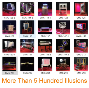 Ilusiones de Magia Profesional de Alta Calidad para Escenario: Asistentes Humanos Intercambiables, Venganza, Transformación GMG-114 - Product Image 5