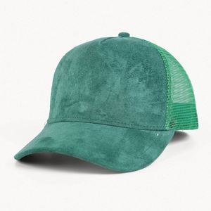 Gorra de running de 5 paneles perforada de alto rendimiento con orificios cortados a láser, gorra de béisbol impermeable tipo trucker - Product Image 2