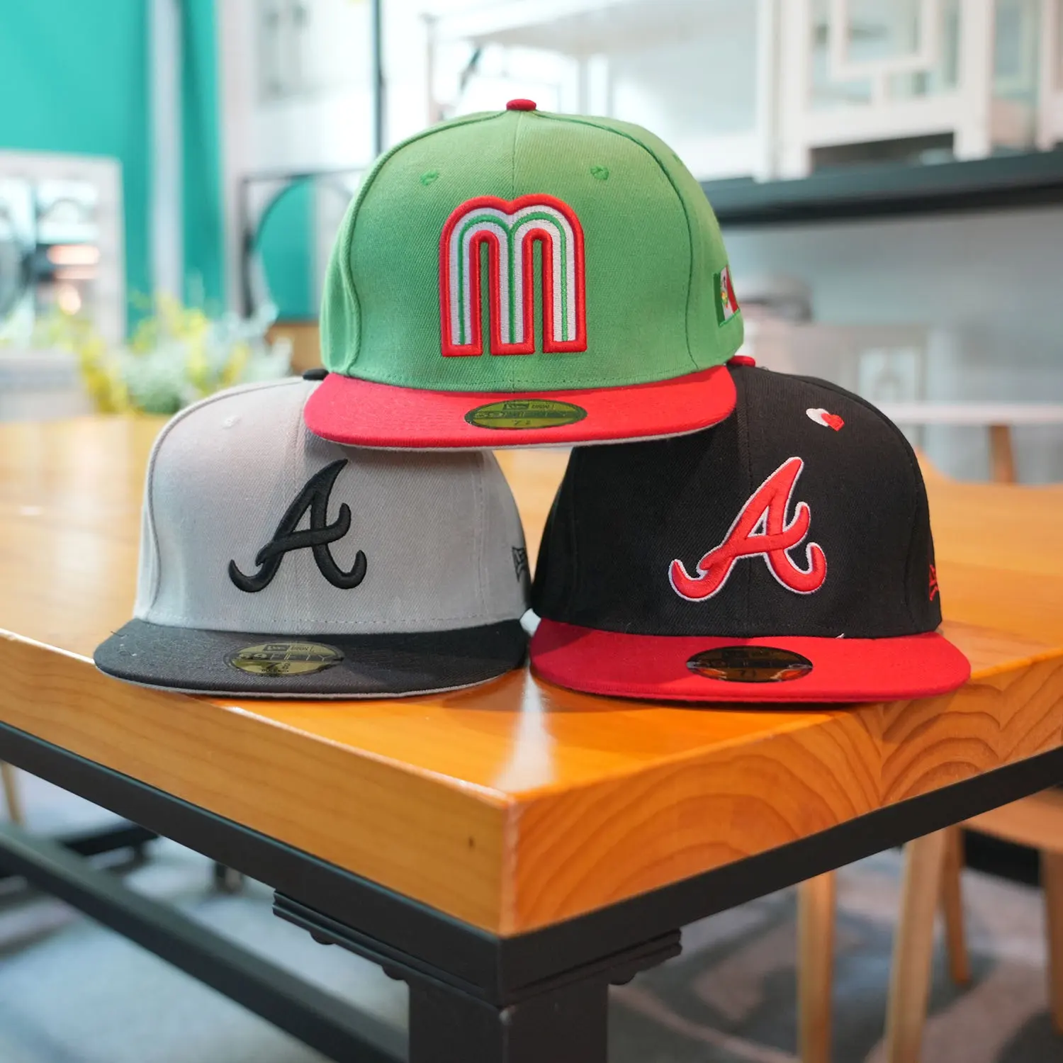 Gorras หมวกแก็ป6แผงแบบดั้งเดิมพร้อมโลโก้ปักลายหมวกเบสบอลทรงปีกแบน