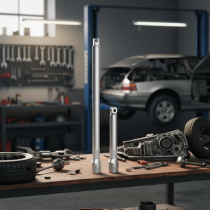 Fervi <b>Extension</b> Bar 100mm <b>Socket</b> Wrench Tool For Automotive Repair - Product Image 3