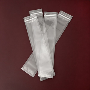 Disposable Popsicle Packaging Bags Long Strip Reusable Sealing Food Grade Laminated Plastic Bag For Juice Ice Pops - Product Image 1