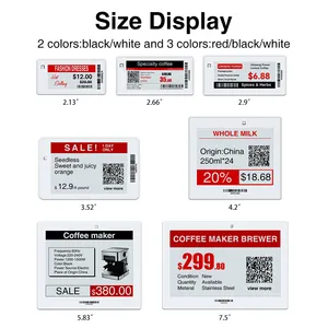 Digital Label Wireless E Ink Paper Epaper Electronic Shelf Label Price Tag ESL Kit Supermarket