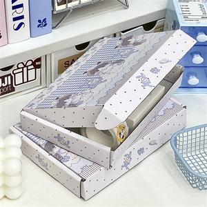 Caja de Embalaje Plegable Personalizada con Diseño de Avión, Caja de Envío Reutilizable Colorida con Logotipo para Envíos Seguros - Product Image 5