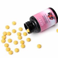 Tabletas Berry Harmony para el Bienestar Femenino, Extracto de Brote de Soja, Proantocianidina, Vitamina D3, Apoyo al Equilibrio Hormonal, Salud de la Piel