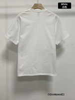 T-shirt Personnalisé Minimaliste à Épaules Tombantes avec Logo Unique Brodé, T-shirt en Coton Brodé Durable, T-shirt Brodé 3D de Qualité