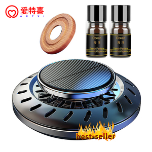 Perfume para Auto de Lujo con Rotación Eléctrica Iteix, Aroma Oceánico, Fragancia Duradera, Clip para Ventilación, Aromaterapia - Product Image 1