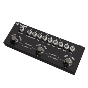 Pédale multi-effets M-VAVE Cube Baby Metal pour guitare/basse avec simulation <span class=keywords><strong>d</strong></span>'<span class=keywords><strong>ampli</strong></span> IR et tuner intégré pour la maison - Product Image 3