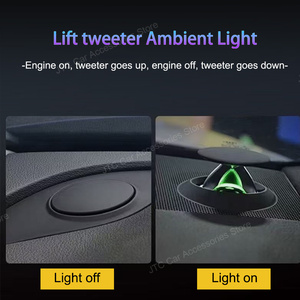 Haut-parleur tweeter 32 couleurs pour <span class=keywords><strong>Audi</strong></span> A4 A5 A6 A7 Q5 Q7 Q8 C7 B9, klaxon électrique LED pour tableau de bord de voiture, remplacement des aigus - Product Image 3