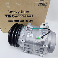 Neuf pour compresseurs d'air Valeo de remplacement d'origine 24V TM31 DKS32 81619066010 sans huile ajoutée 2 cannelures pour Iveco EuroCargo