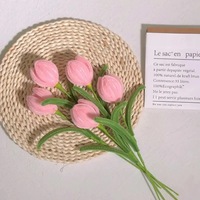 Bouquet de tulipes éternelles modernes en forme de bâtonnets – Fait main, respectueux de l'environnement, livraison rapide, Fête des Mères, pour les entreprises et les groupes