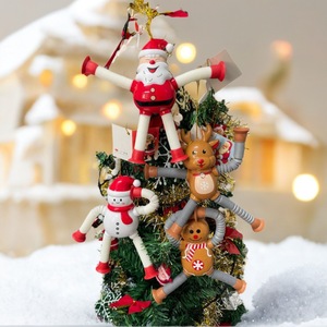 Retractable Christmas Pop up Egg Multiple Styles Xmas Surprise Toy Ornament for Holiday Party <b>Gift</b> Ready Stock - Product Image 1