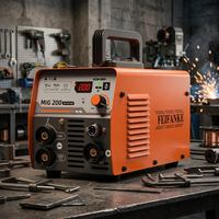 FEIFANKE Nouveau Prix Usine Poste à Souder DC MIG 200 220V Inverter IGBT Léger 5,75 kg Sans Gaz Fil Fourré Acier Inoxydable