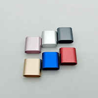 Câbles de données avec logo personnalisé Tête mâle Type C Micro USB Lightning Coque en alliage d'aluminium Connecteur USB unique multicolore