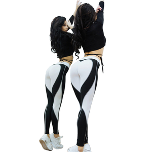 Leggings de Yoga de Cintura Alta con Logotipo Personalizado, Efecto Levanta Glúteos, Secado Rápido, Transpirables, para Gimnasio y Uso Diario - Product Image 1