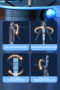 Venta <span class=keywords><strong>al</strong></span> por mayor de fábrica: Nuevo trípode extensible ultralargo de 2150 mm con soporte para teléfono, doble abrazadera y estabilizador remoto para vlogging - Product Image 4