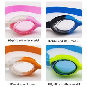 แว่นตาว่ายน้ำ OEM แบบกำหนดเอง เป็นมิตรกับสิ่งแวดล้อม ปลอดภัย กันน้ำ ซิลิโคนสำหรับเด็ก ราคาถูก แว่นตาว่ายน้ำกันฝ้า - Product Image 3