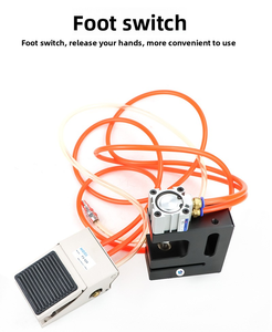 SUBAO <span class=keywords><strong>DK6</strong></span> Poinçonneuse pneumatique de sacs en plastique à trous circulaires Poinçonneuse d'alimentation de sacs en plastique Machine J à sceller à trois côtés - Product Image 5