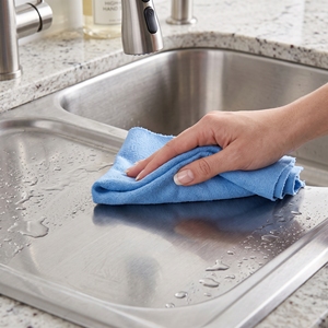 Panno Magico Professionale per Pulizie Domestiche 280GSM, Senza Aloni, Senza Pelucchi, Riutilizzabile in Microfibra per Finestre e Specchi - Product Image 1