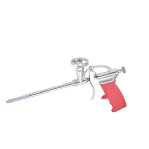 caulking gun manufacturer wholesale big professional tools PU Expanding Aluminum alloy plastic PU foam gun for sale