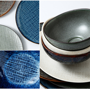 Juego de Vajilla de Porcelana Moderna y Portátil 2026, Apto para Lavavajillas, Platos Redondos de Cerámica, Tazones, Tazas para Restaurante - Product Image 6