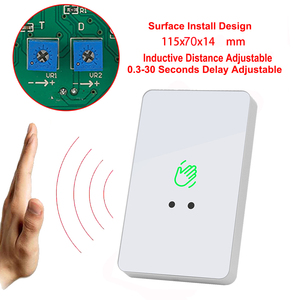 مفتاح تحرير قفل باب بالأشعة تحت الحمراء بدون لمس زر خروج بدون لمس لنظام التحكم في الوصول إلى الباب - Product Image 2