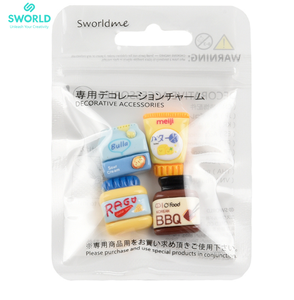 Nouveau design unique et charmant en résine, emblème irrégulier découpé, accessoires mignons et accessoires de blocage - Product Image 3