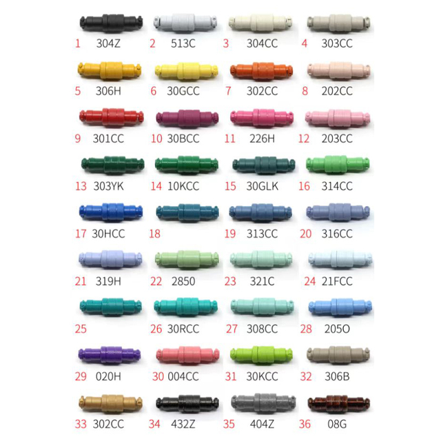 Male and Female Different Color DIY Color Spray Coated GX12 Aviation Metal Plug Socket GX16 Colorful Connectors