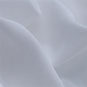 Tessuto <span class=keywords><strong>Crepe</strong></span> De Chine in <span class=keywords><strong>Seta</strong></span> Pura al 100% PFD CDC Bianco Naturale 12m/m 44'' per Tintura, Grado 6A, Massima Qualità - Product Image 5