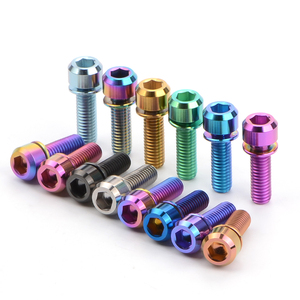 TMJ 钛合金圆柱形倒角内六角带垫圈螺钉 M6x18/20mm 刹车卡钳杆固定螺钉 - Product Image 4
