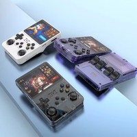Console de jeu rétro portable R36HD avec écran IPS de 3,5 pouces, 64 Go, résolution 640x480, batterie, Wi-Fi, 15000 jeux intégrés