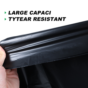 Wholesale Heavy Duty PE Plastic Large Trash <strong>Bag</strong> with Valve Barrier Feature Hot Stamping Black Bin Rubbish <strong>Garbage</strong> <strong>Bags</strong> - Product Image 4