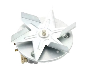 K-AC6020-M230-17 Krubo 230V AC 50HZ 0.26A 32W 1700RPM 61*60.5*20mm <b>Metal</b> <b>Fan</b> with H Insulation Free Standing Mounting for Oven - Product Image 2