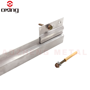 Support de <span class=keywords><strong>fixation</strong></span> en Z en aluminium robuste pour installations sécurisées de panneaux muraux, durabilité supérieure, rigidité, résistance à la corrosion - Product Image 2